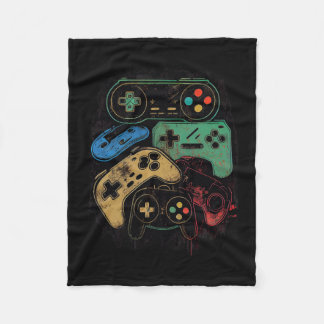 Couverture Polaire Graphique de tous les éléments de jeu vidéo contrô