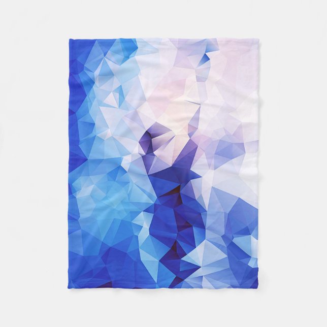 Couverture Polaire Graphique polygone (Devant)