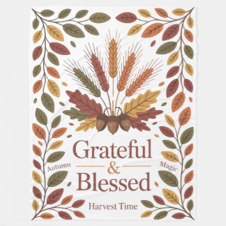 Couverture Polaire Grateful & blessed stylish Blanket New Home