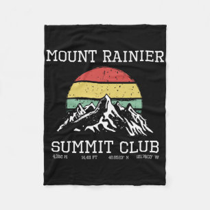 Couverture Polaire Gravi le sommet du Mont Rainier Club de randonnée