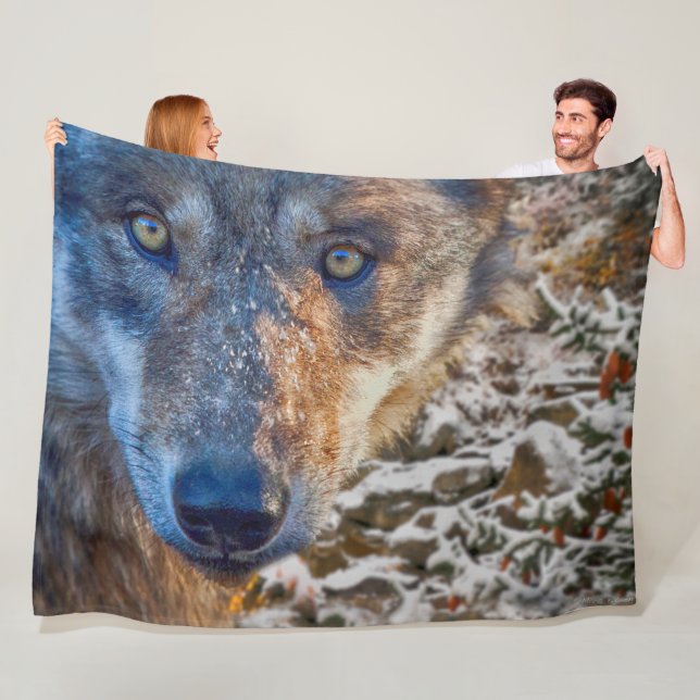 COUVERTURE POLAIRE GRAY WOLF HITER'S RANGER (En situation)
