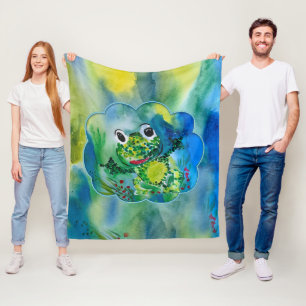 Couverture Polaire Grenouille