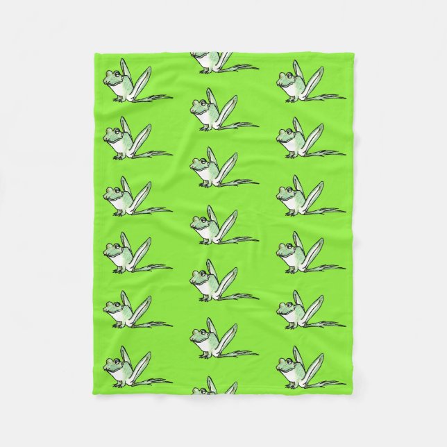 Couverture Polaire grenouille (Devant)