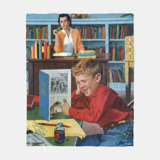 Couverture Polaire Grenouille dans la bibliothèque