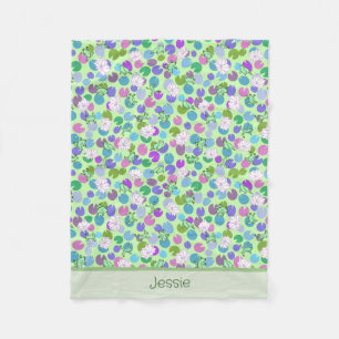 Couverture Polaire Grenouilles Vertes Cuisine Unisex Personnalisée Av
