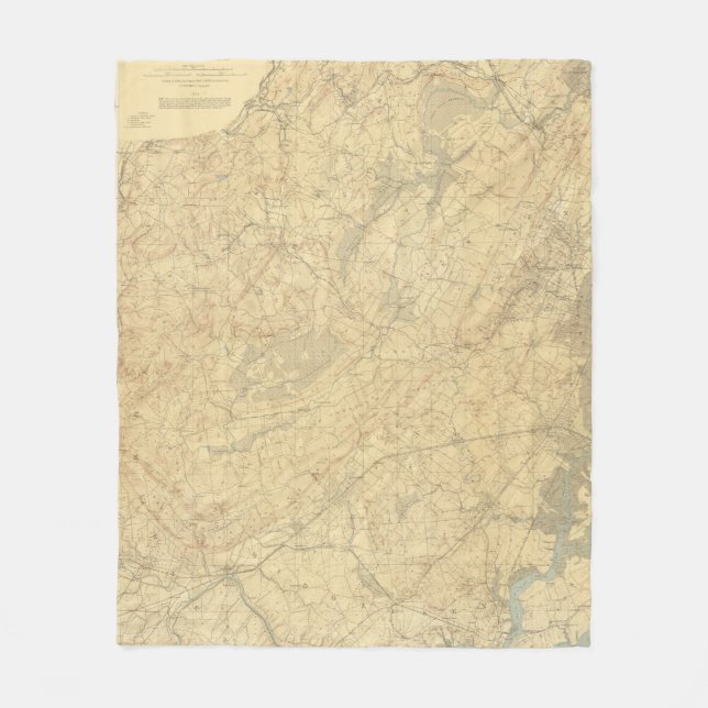 Couverture Polaire Grès rouge, New Jersey 2 (Devant)