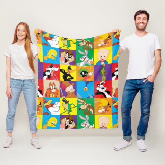Couverture Polaire Grille de caractères LOONEY TUNES™
