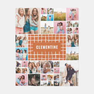 Couverture Polaire Grille en terre cuite 34 photo moderne minimaliste