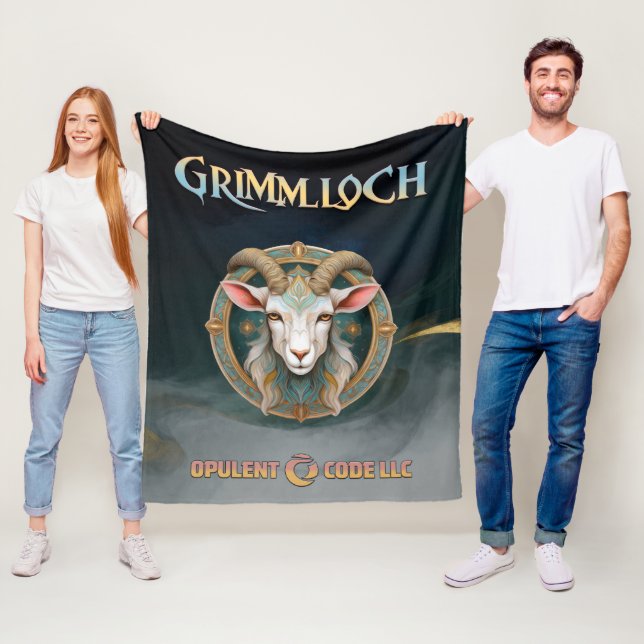 Couverture Polaire Grimmloch Goat Emblem Fantasy RPG (En situation)