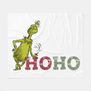 Couverture Polaire Grinch Ho Ho Ho