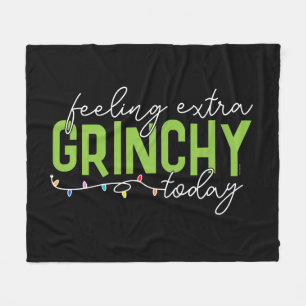 Couverture Polaire Grinch Je me sens particulièrement grincheux auj