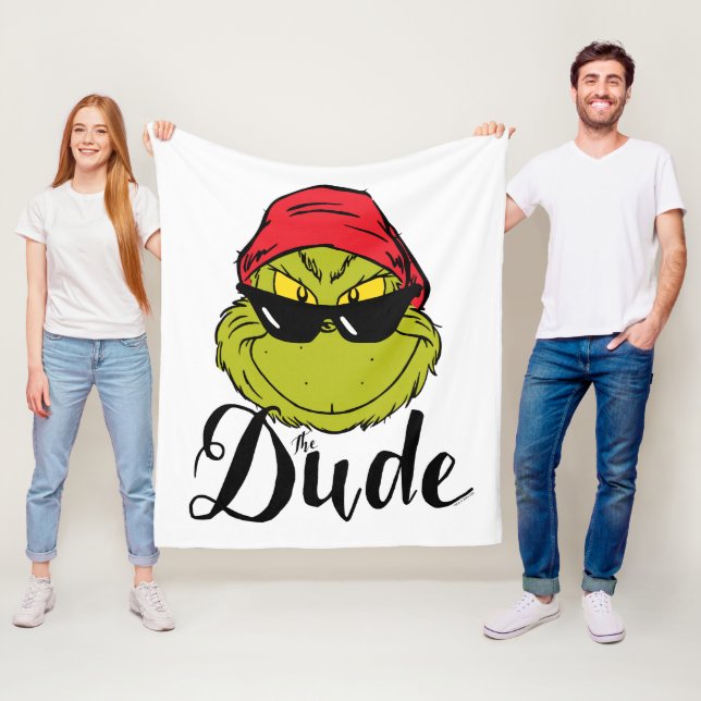Couverture Polaire Grinch | Le Dude (En situation)