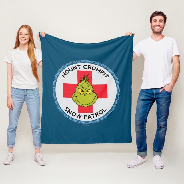 Couverture Polaire Grinch | Mt. Crumpit Patrouille de Neige (En situation)
