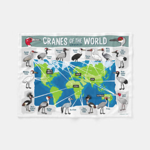 Couverture Polaire Grues du monde