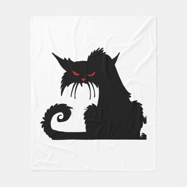 Couverture Polaire Grumky cat (Devant)