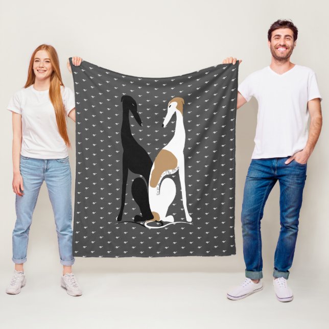 Couverture Polaire Gryhound Sisters Illustration Blanket (En situation)