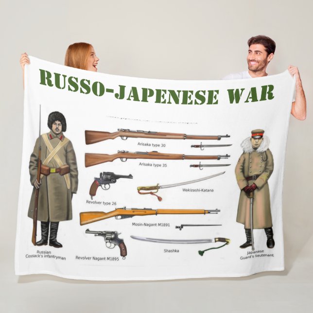 COUVERTURE POLAIRE GUERRE JAPONAISE RUSSO (En situation)