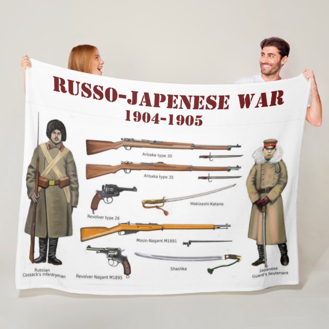 COUVERTURE POLAIRE GUERRE RUSSO-JAPONAISE (En situation)