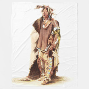 COUVERTURE POLAIRE GUERRIER DE SIOUX