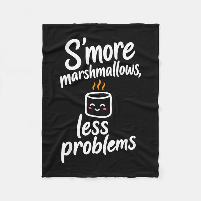 Couverture Polaire Guimauves pour S'more  (Devant)