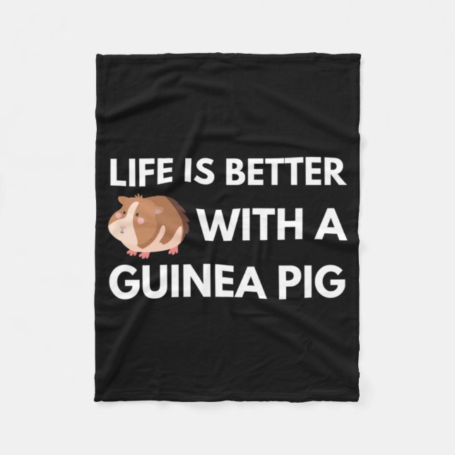 Couverture Polaire Guinéen Pig Lover (Devant)