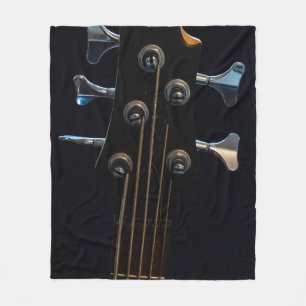 Couverture Polaire Guitare de basse cool