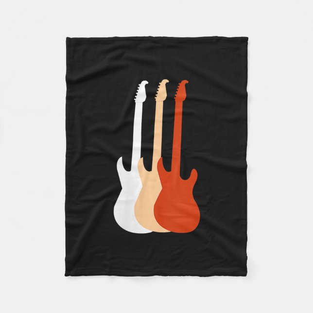 Couverture Polaire Guitare électrique - Guitare (Devant)