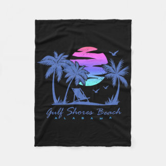Couverture Polaire Gulf Shores Beach Alabama Spring Break Vacation Tr