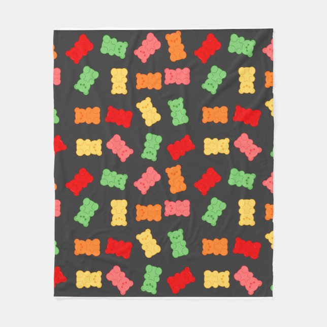 Couverture Polaire Gummy Bear Wrapping Paper (Devant)
