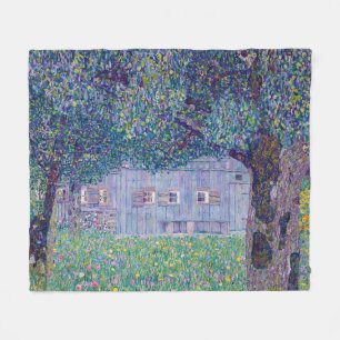 Couverture Polaire Gustav Klimt - Ferme en Haute-Autriche