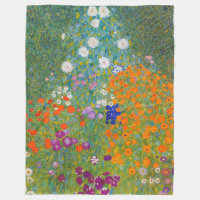 Gustav Klimt - Jardin des fleurs