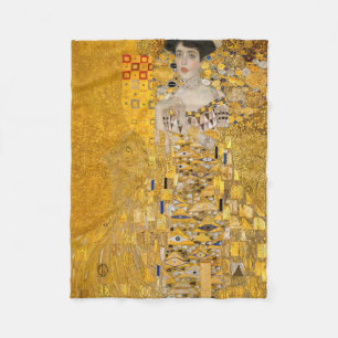 Couverture Polaire Gustav Klimt - Portrait d'Adele Bloch-Bauer I