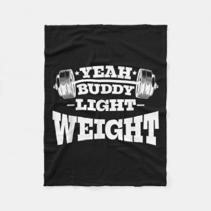 Couverture Polaire Gym Motivation Exercice Oui Buddy Poids léger
