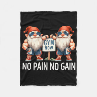 Couverture Polaire Gymnase Amusante Gnomes Dans Les Pères Vêtements D