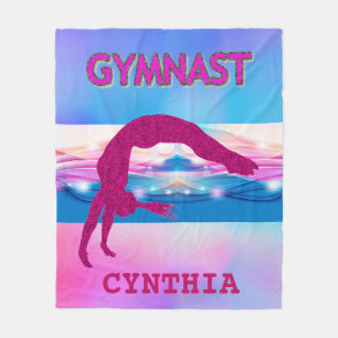 COUVERTURE POLAIRE GYMNAST FLEECE BLANKET FAIRE LE RETOUR.