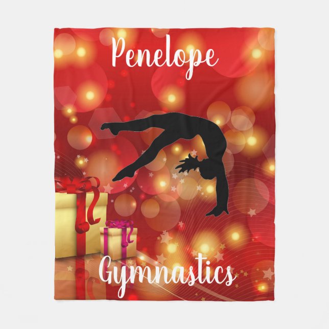Couverture Polaire Gymnastics Bokeh Gifts n' Glitz (Devant)