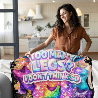 Couverture Polaire Gymnastics Girl Too Many Leos? I Don't Think So