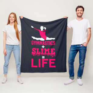 Couverture Polaire Gymnastique et Slime est la vie