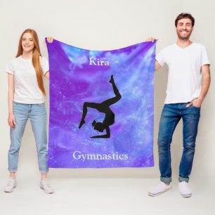 Couverture Polaire Gymnastique féminine Galaxy Fleece Blanket