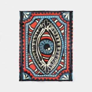 Couverture Polaire Gypsi bleu