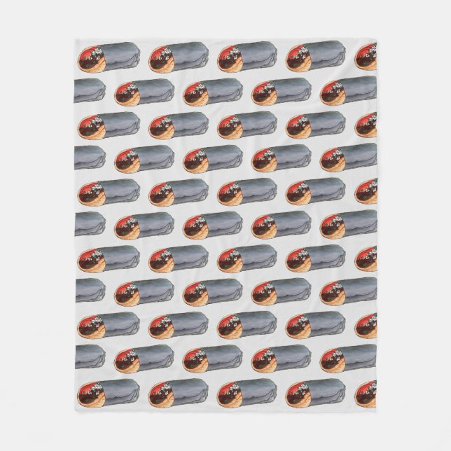 Couverture Polaire Gyro Gita Viande Sandwich Méditerranéen (Devant)