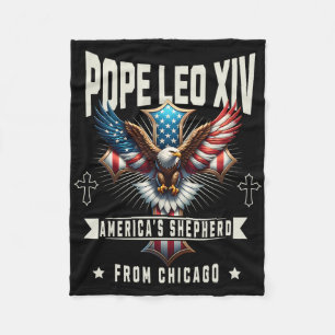 Couverture Polaire Habemus Papam Élection Vatican 2025 Leo Xiv De C