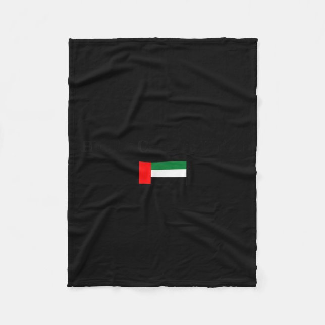 Couverture Polaire Habiby Come To Dubai, My Dear Come To Dubai Quotes (Devant)