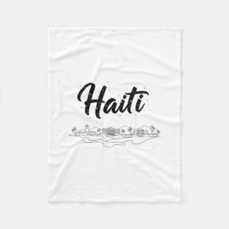 Couverture Polaire Haiti Skyline Travel Vacation Outfits 