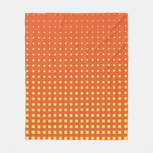 Couverture Polaire Halftone background. Comic style. Abstract geometr (Devant)