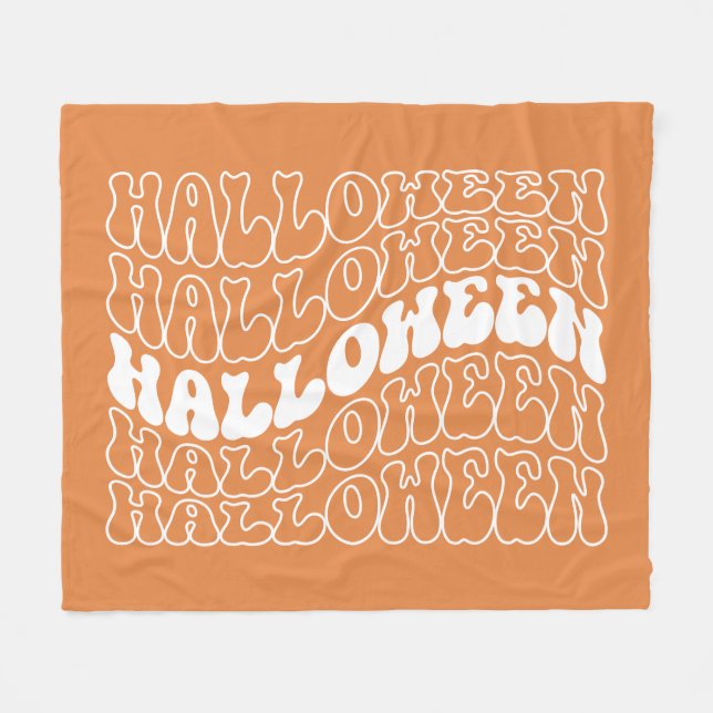 Couverture Polaire Halloween (Devant (Horizontal))