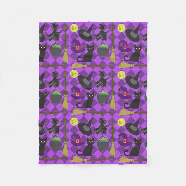 Couverture Polaire Halloween (Devant)