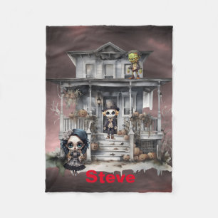 Couverture Polaire Halloween