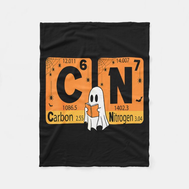 Couverture Polaire Halloween 67 Meme Science Chemistry Humor Periodic (Devant)