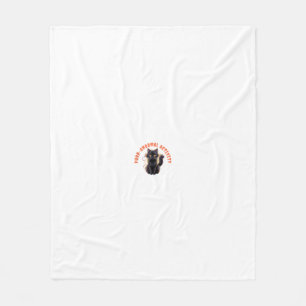 Couverture Polaire Halloween amateur de chats activité paranormale fé